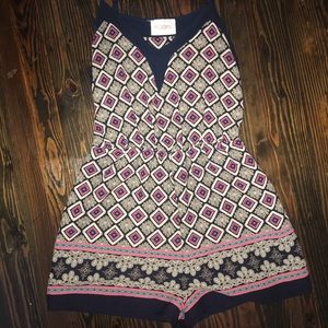 Printed Romper